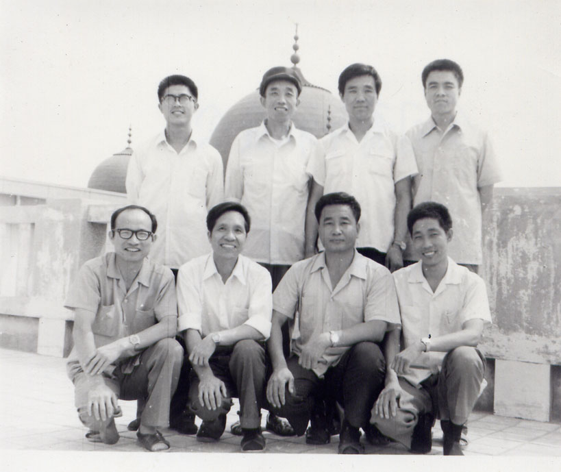 1983年我院青年联合会代表麻富卯参加全国青年联合会留影
